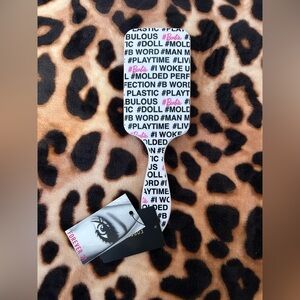 Barbie x Forever 21 limited edition logo paddle brush